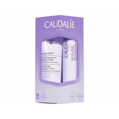 Набор для ухода за кожей рук и губ Caudalie Vinotherapist LipHand Duo