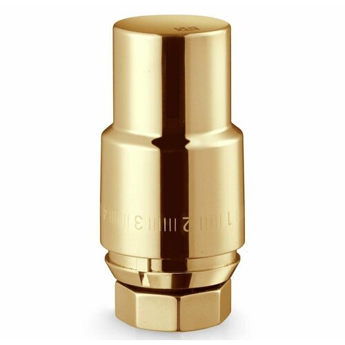 Жидкостная термоголовка ROYAL THERMO Design М30x1.5, золото НС-1446823 термоголовка жидкостная royal thermo click