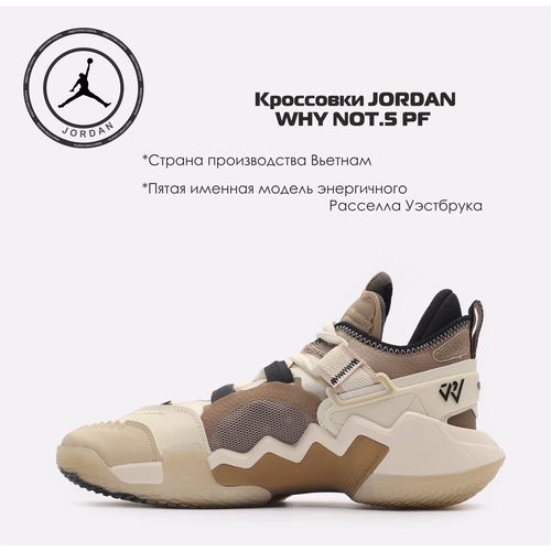 Кроссовки Jordan, размер 42 RU, бежевый
