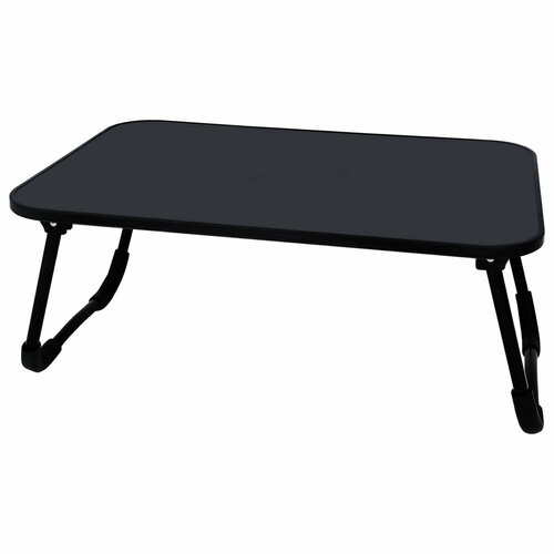 Столик складной для ноутбуказавтрака BRABIX BT-002 ш600г400в265мм черный 532901 1835₽