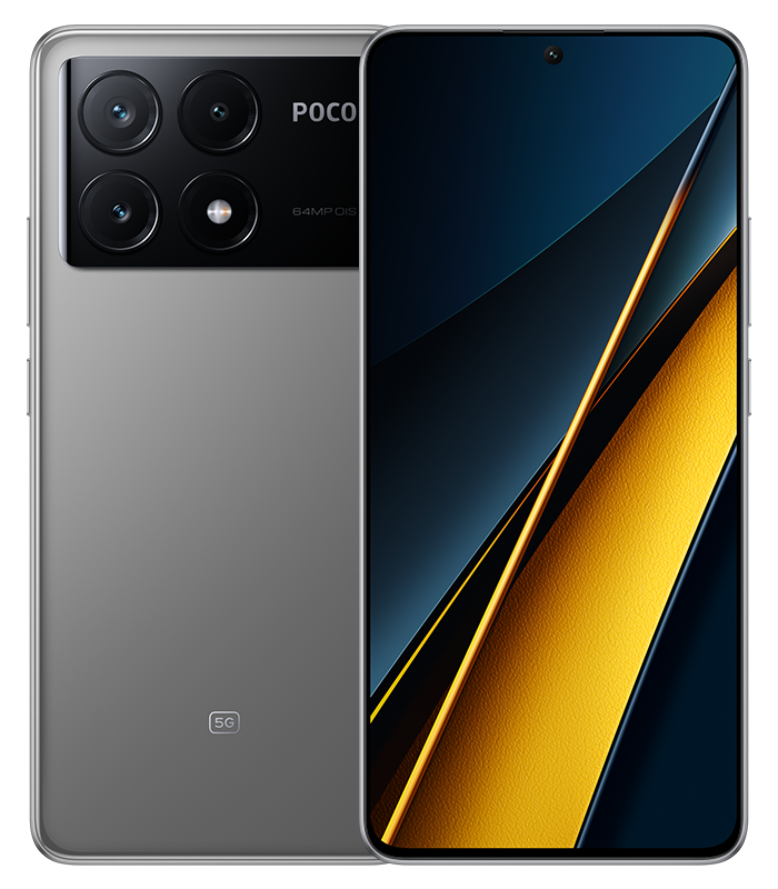 Смартфон Xiaomi POCO X6 Pro 12/512 ГБ Global, Dual nano SIM, серый