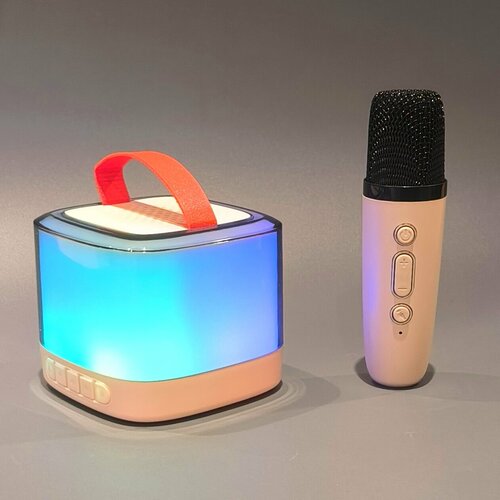 Мини караоке-система U16 с микрофоном и подсветкой 657₽