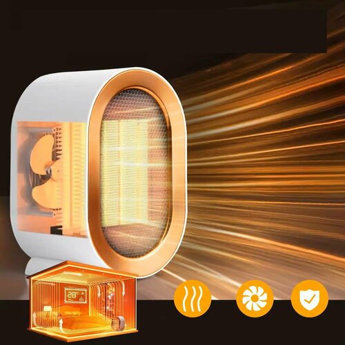 Тепловентилятор напольный обогреватель для дома и офиса 1200 Вт 1862₽