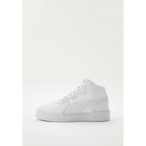 фото Кеды puma ca pro mid puma white-puma team gold, размер 43, белый