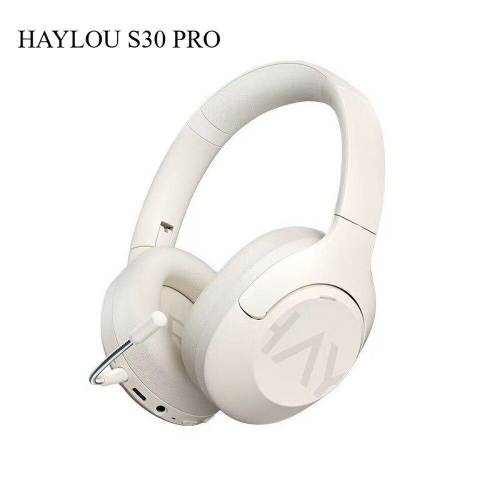 HAYLOU S30 PRO ANC Активные беспроводные гарнитуры Bluetooth 5.4 со сроком службы 80 часов Hi fi Звук Стерео Бас