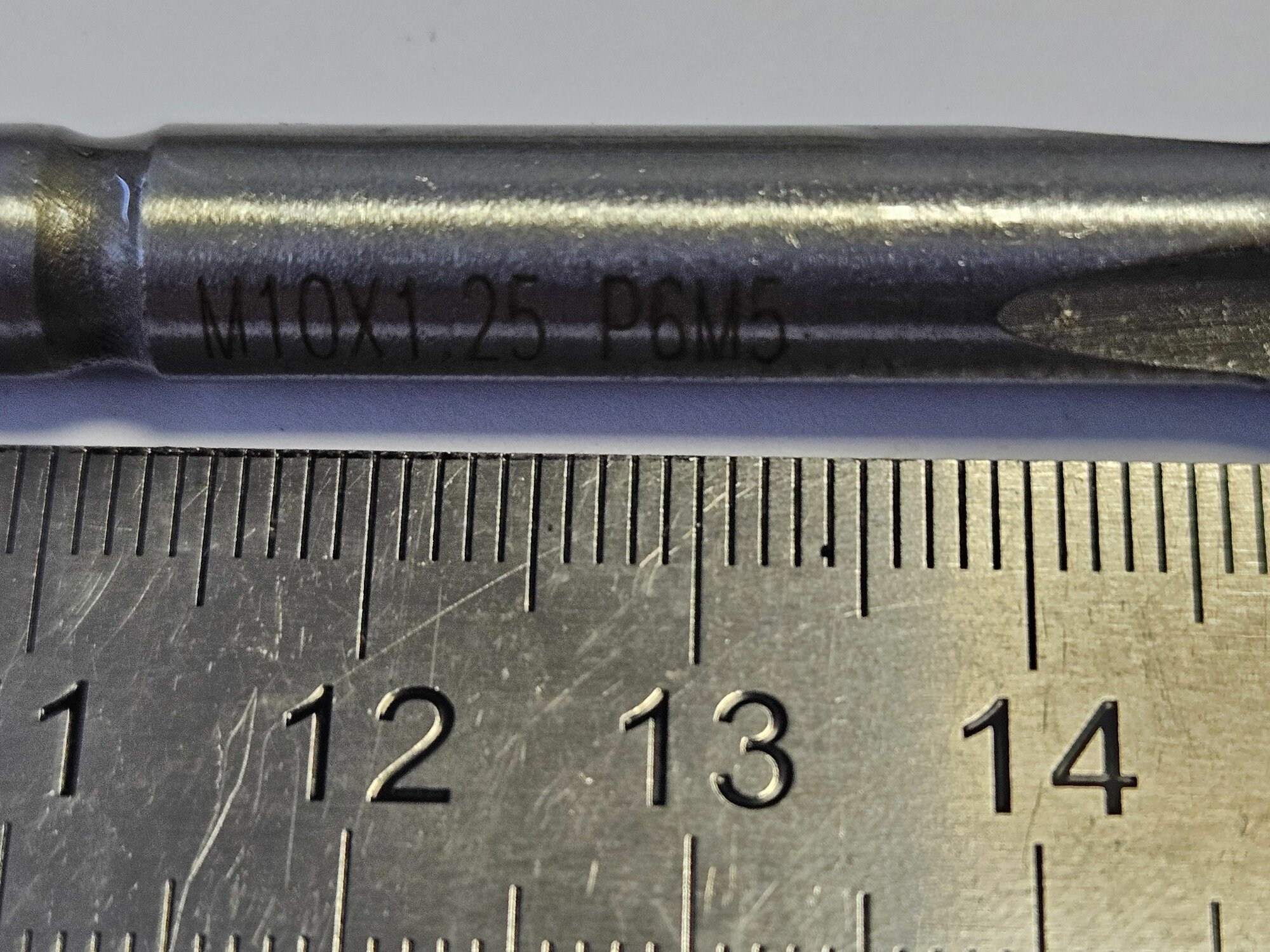 Метчик м/р М10х1,25 — фото 1