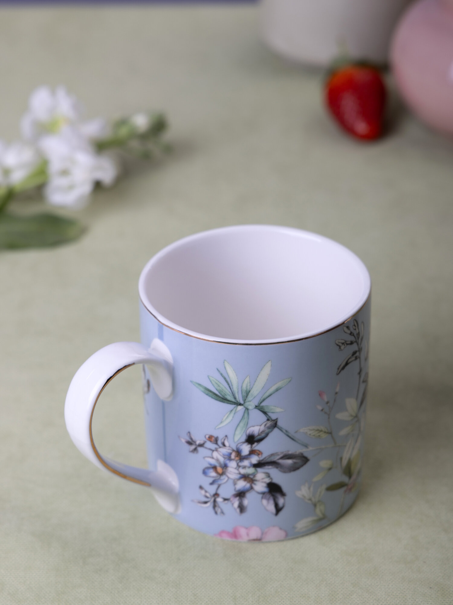 Кружка Lefard "Блоссом", объем: 380 мл, для чая и кофе, фарфоровая — фото 1