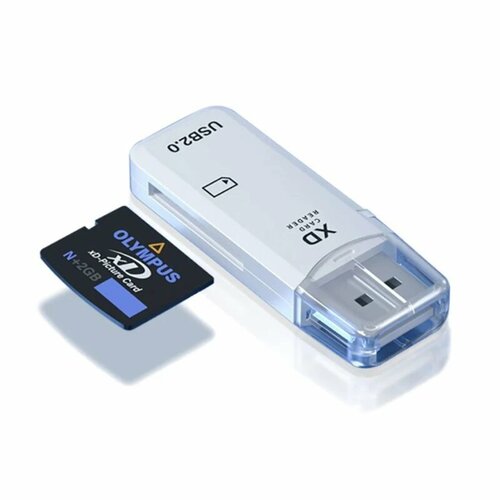 XD карта ридер Ugreen USB 2.0 для Olympus Fuji, one size