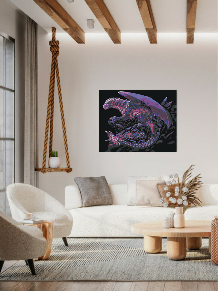 Картина по номерам "Дракончик" — фото 1