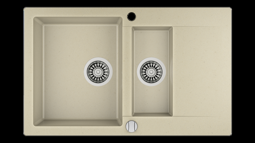 Кухонная мойка Teka CLIVO 60 B-TQ TOPAZ BEIGE