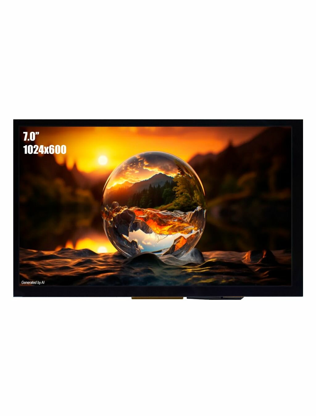 WKS70WSV042-WCT Дисплей сенсорный 7.0" 1024х600 TFT HDMI/USB