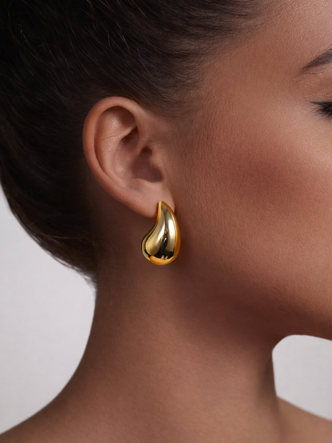 Моносерьга, агат