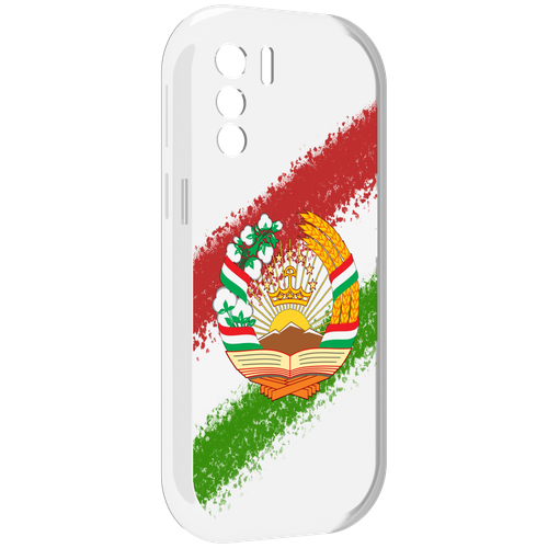 Чехол MyPads герб флаг Таджикистана для UleFone Note 13P задняя-панель-накладка-бампер