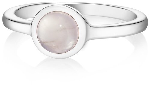 Кольцо Aloha Gaia серебро, 925 проба, размер 18, розовый