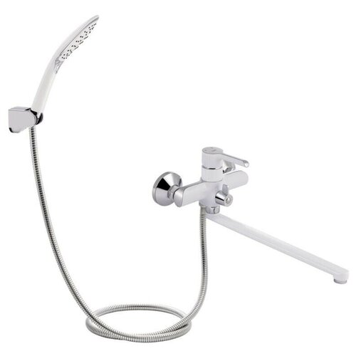 Белый смеситель для ванны MIXXUS PREMIUM EDEM WHITE 006 EURO