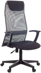Компьютерное кресло Бюрократ KB-8 для руководителя, обивка: текстиль, цвет: темно-серый