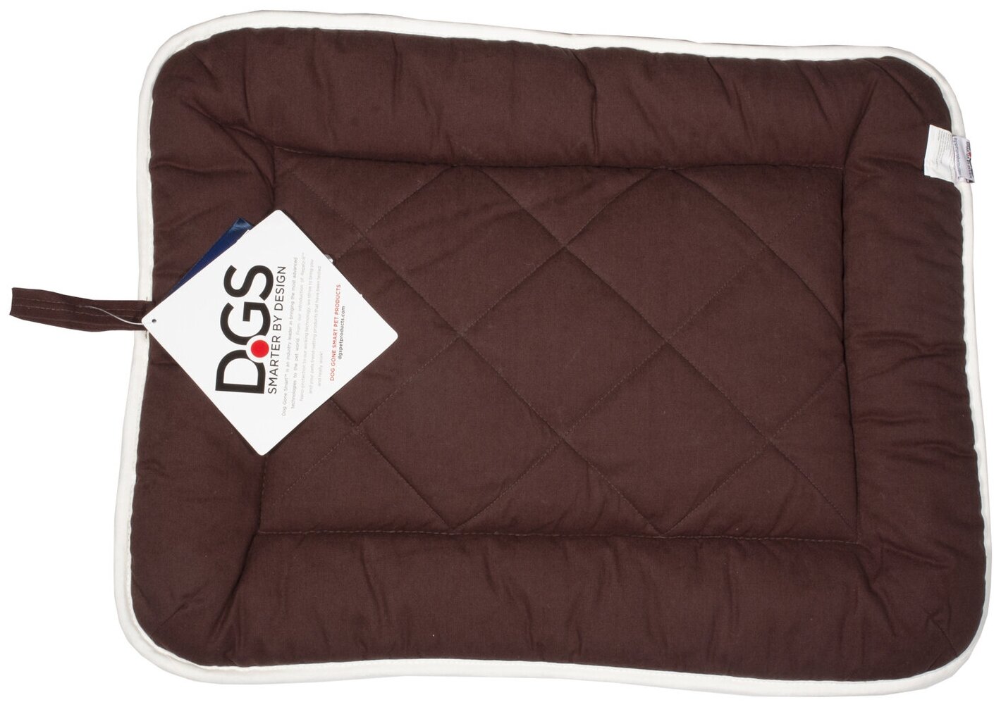 Нано подстилка Dog Gone Smart Sleeper Cushion, с меховой отделкой, цвет: коричневый, 53 х 76 см - фотография № 2