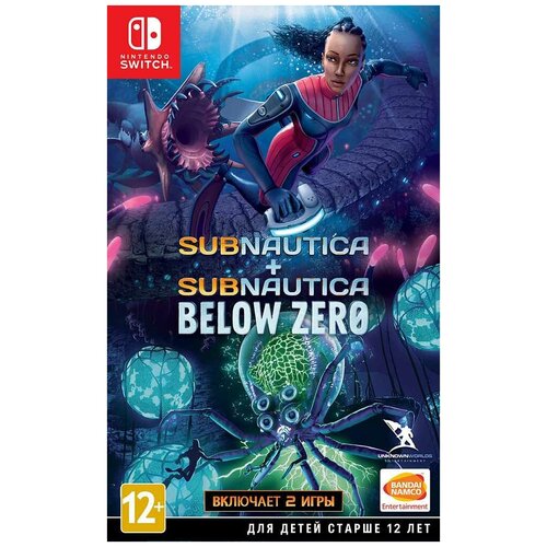 игра subnautica below zero playstation 5 русские субтитры Subnautica + Subnautica: Below Zero [Switch]