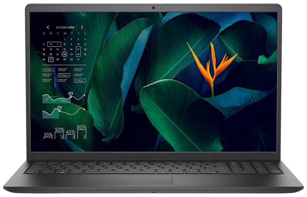 Ноутбук Dell Vostro 3515 Ryzen 7 3700U 8Gb SSD 512Gb AMD Radeon RX Vega 10 156 FHD IPS Cam 41Втч Win10Pro Черный 3515-0284