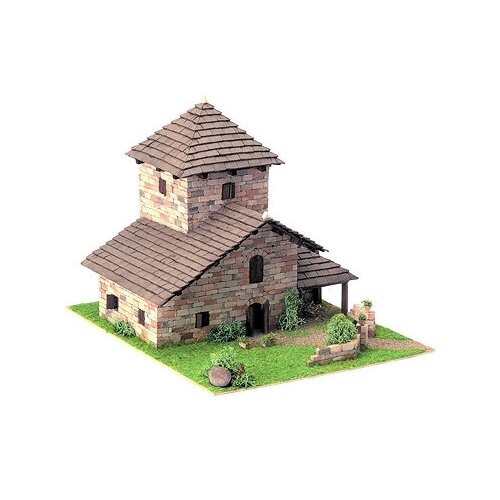 Сборная модель из керамики от Domus Kits (Испания), Загородный дом №4, М.1:60 сборная модель из керамики domus kits испания деревенский дом 11 масштаб 1 50 dms40308