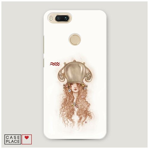 фото Чехол пластиковый xiaomi mi 5x водолей прическа case place