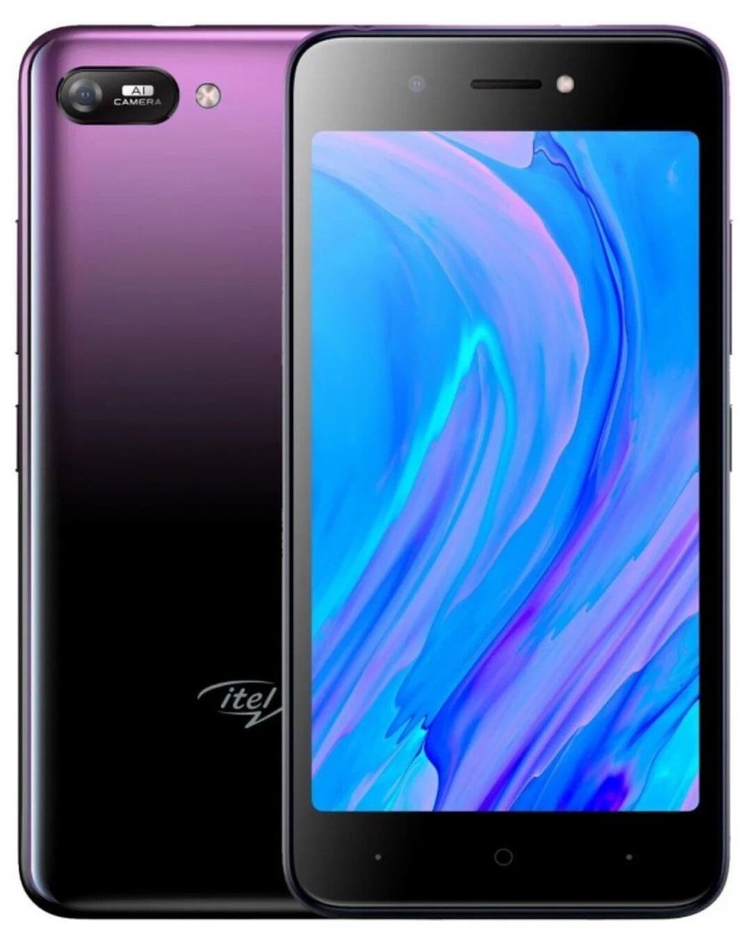 Смартфон ITEL A25 5" 1280x720 IPS, 1Gb, 16Gb, фиолетовый