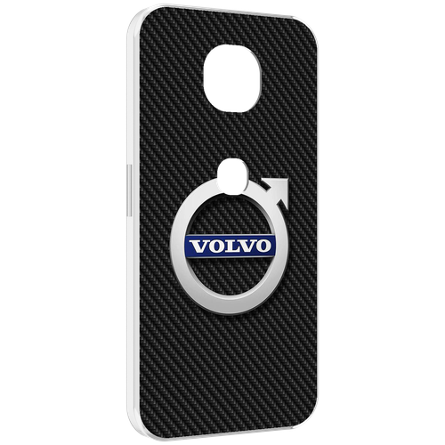 Чехол MyPads вольво volvo 3 для Motorola Moto G5S (XT1799-2) задняя-панель-накладка-бампер