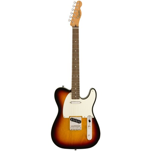 Fender Squier CV 60s CSTM Tele LRL 3TS электрогитара, цвет санберст