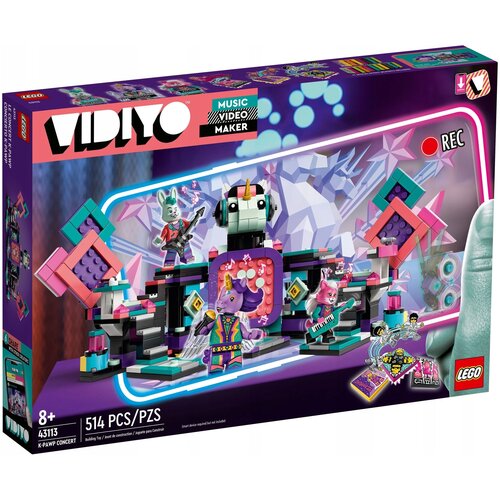 Конструктор LEGO Vidiyo 43113 Концерт в стиле К-поп, 514 дет. конструктор lego vidiyo 43114 панк пиратский корабль