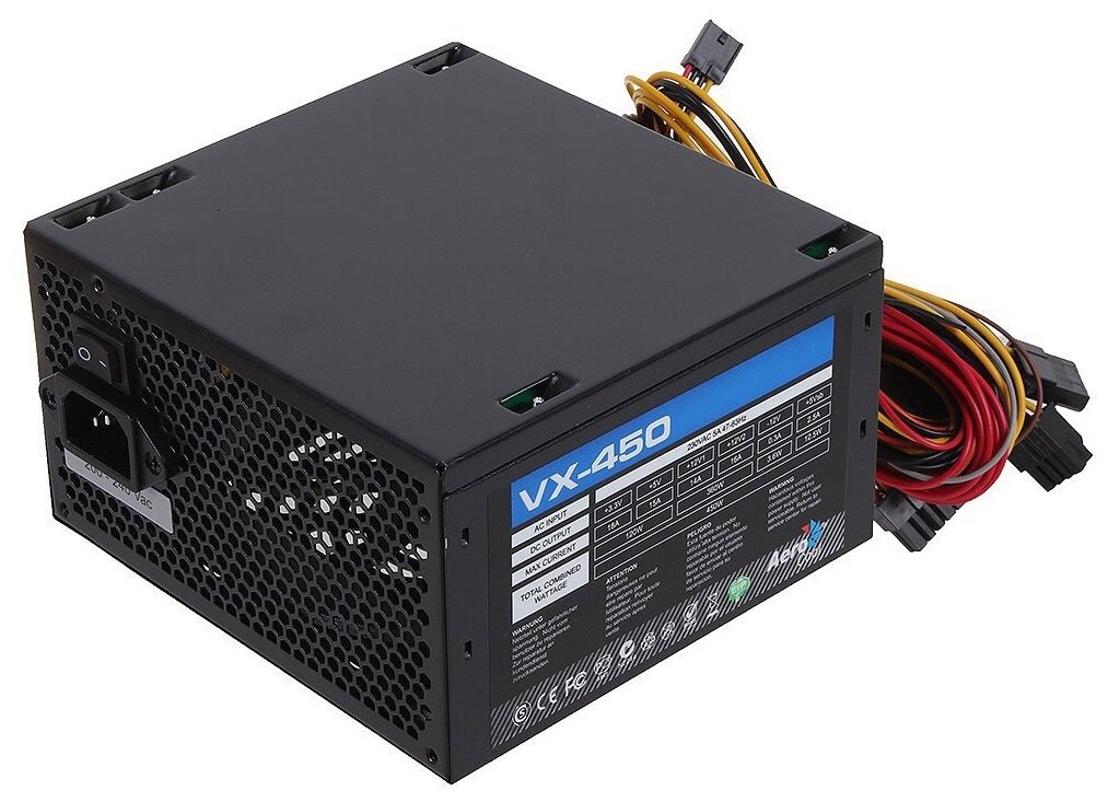 Блок питания AeroCool VX-450 Plus 450W