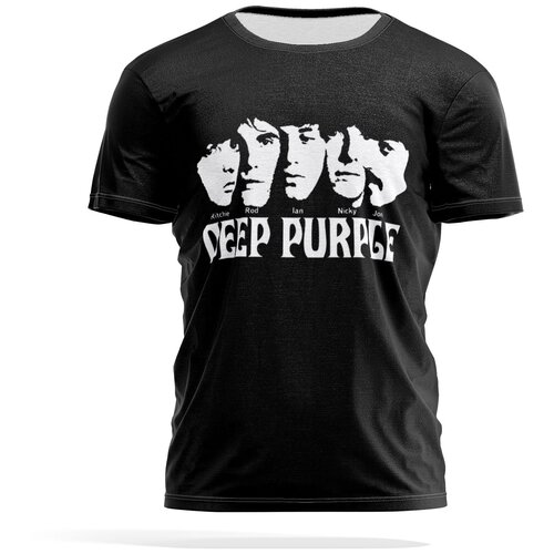 фото Футболка panin brand, размер xxxl, белый, черный