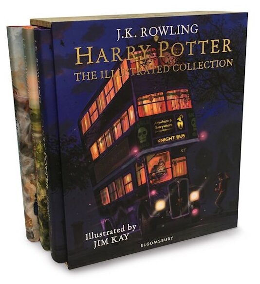 Комплект книг Harry Potter - The Collection Box (1-3) - фото №1