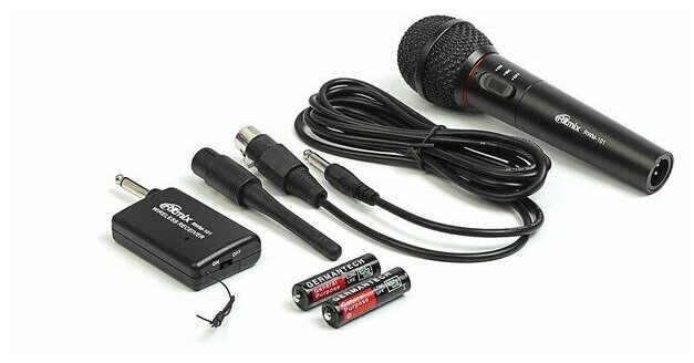 Микрофон Ritmix RWM-101 3м черный - фото №13