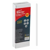 Клеевые стержни WORTEX GS 0720 U (PVC универсальный, 7,2*200мм, 50шт, коробка) (PVC универсальный) (GS0720U00025)