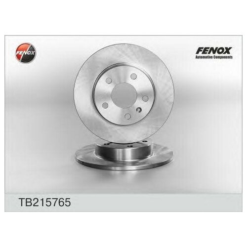 FENOX FENOX Диск тормозной FENOX TB215765 Комплект 2 шт