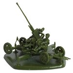 Сборная модель ZVEZDA Советское 37-мм орудие 61-К с расчётом (6115) 1:72 - изображение