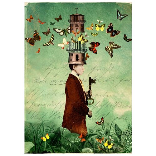 Интерьерный постер на стену картина для интерьера в подарок плакат 