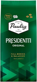 Кофе в зернах Paulig Presidentti Original, 1 кг — купить в интернет-магазине по низкой цене на Яндекс Маркете