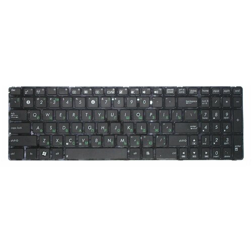 Клавиатура для ноутбука Asus X53 X53U X73 pn V118502AS1 PK130J21A00 PK130J21A05 120000₽