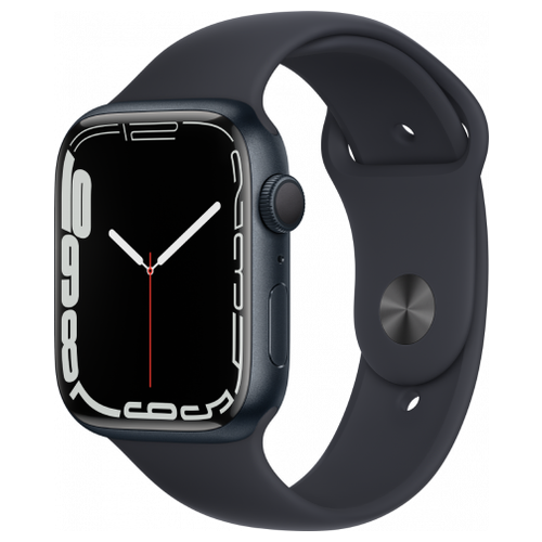 фото Часы apple watch series 7 gps 41mm aluminum case темная ночь