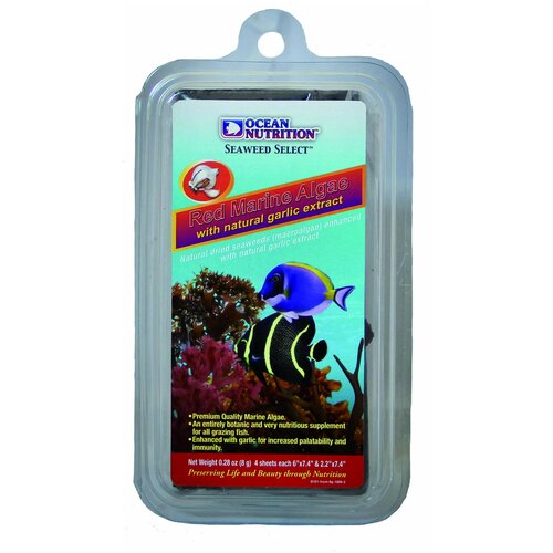 Водорослевые листья Ocean Nutrition Red Seaweed, красные, 8гр