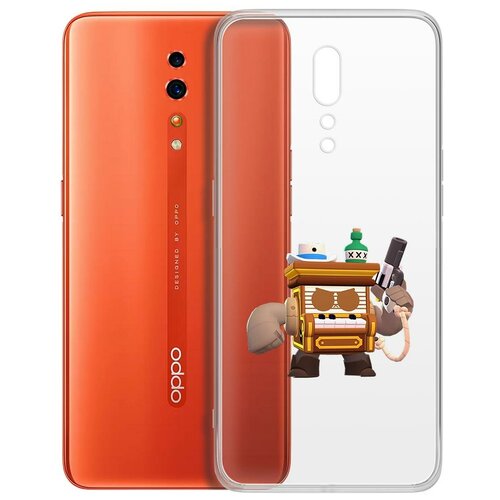 фото Чехол-накладка clear case brawl stars-8-бит из салуна для oppo reno z krutoff group