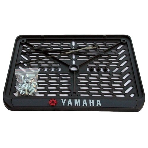 Рамка для номера квадроцикла и снегохода CRAZY IRON с логотипом YAMAHA