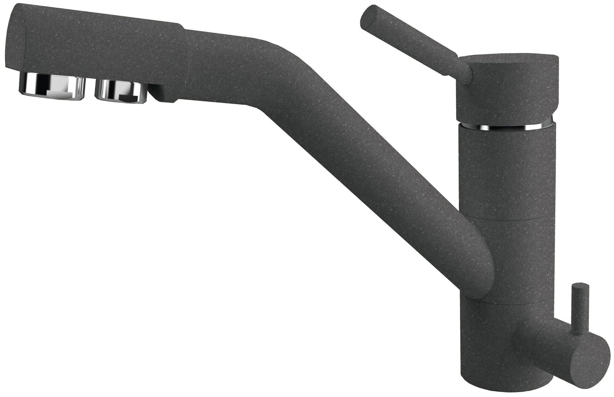 Смеситель Dr.Gans Дуэт коричневый для кухни - фото №7