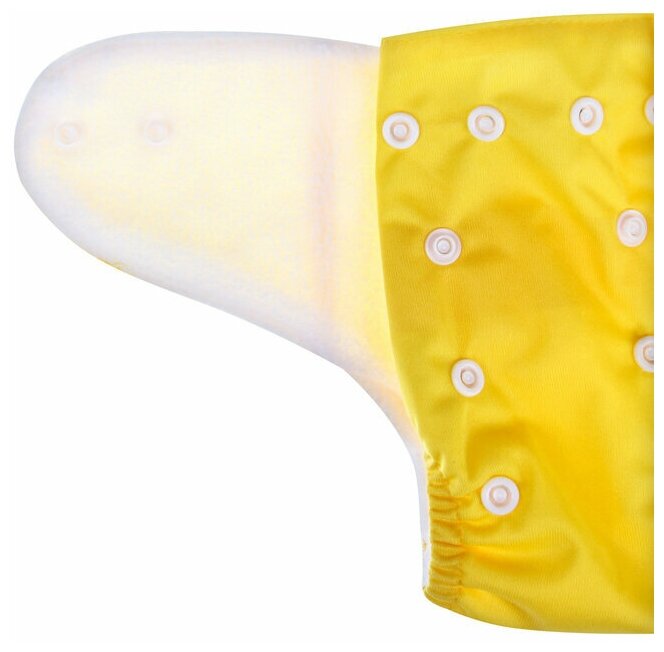 Многоразовый подгузник «Сладкие булочки», цвет жёлтый