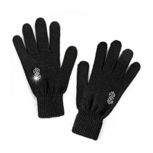 Перчатки , демисезон/зима, размер 8, черный