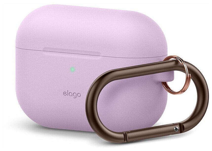 Чехол Elago для AirPods Pro Silicone Hang case Lavender