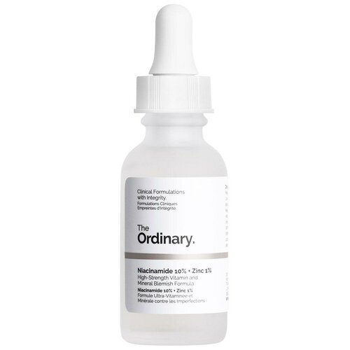 The Ordinary Сыворотка для проблемной кожи с ниацинамидом и цинком 30мл Niacinamide 10% + Zinc 1%