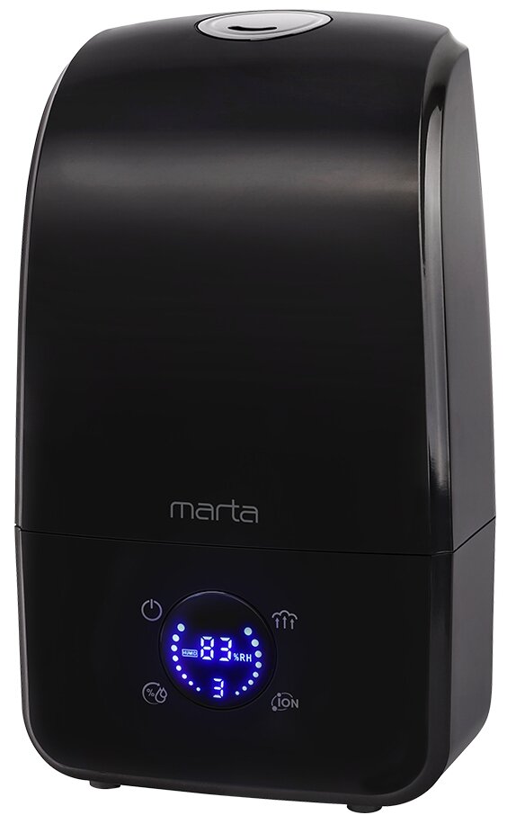 Увлажнитель воздуха MARTA MT-2383, черный жемчуг