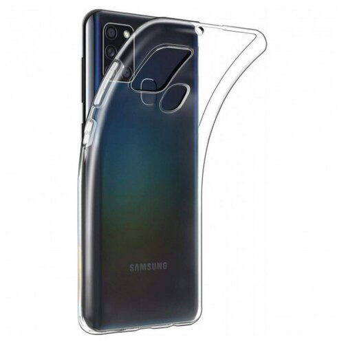 Clear Case Прозрачный TPU чехол 2мм для Samsung Galaxy A21s чехол rokform crystal wireless case для samsung galaxy note 10 черный прозрачный